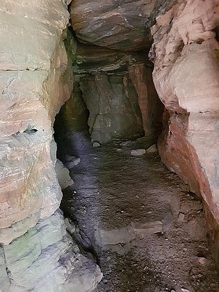 Eingangsbereich der Höhle