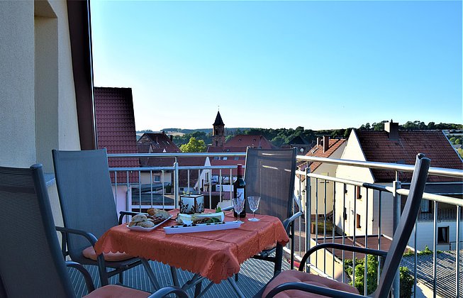 Balkon - Blick Altstadt