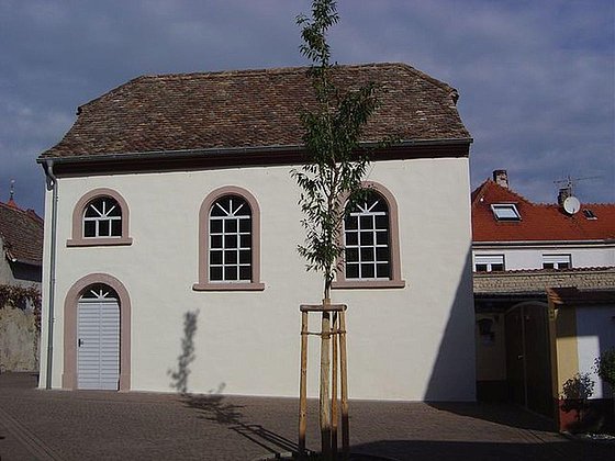 ehemalige Synagoge Weisenheim Seitenansicht